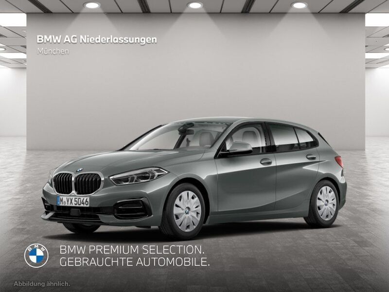 Grau Gebraucht 2022 BMW 120 Comfort Edition Kleinwagen | 29.480 € (Fairer Preis) - Bild 1/4