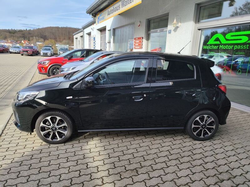 Gebraucht Mitsubishi Space Star Select+ 71 PS (52 kW) 2023 Schwarz Limousine