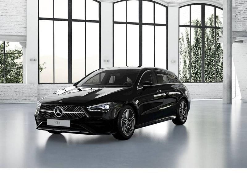 Schwarz Gebraucht 2024 Mercedes CLA200 Shooting Brake AMG Kombi | 32.325 € (Fairer Preis) - Bild 1/3