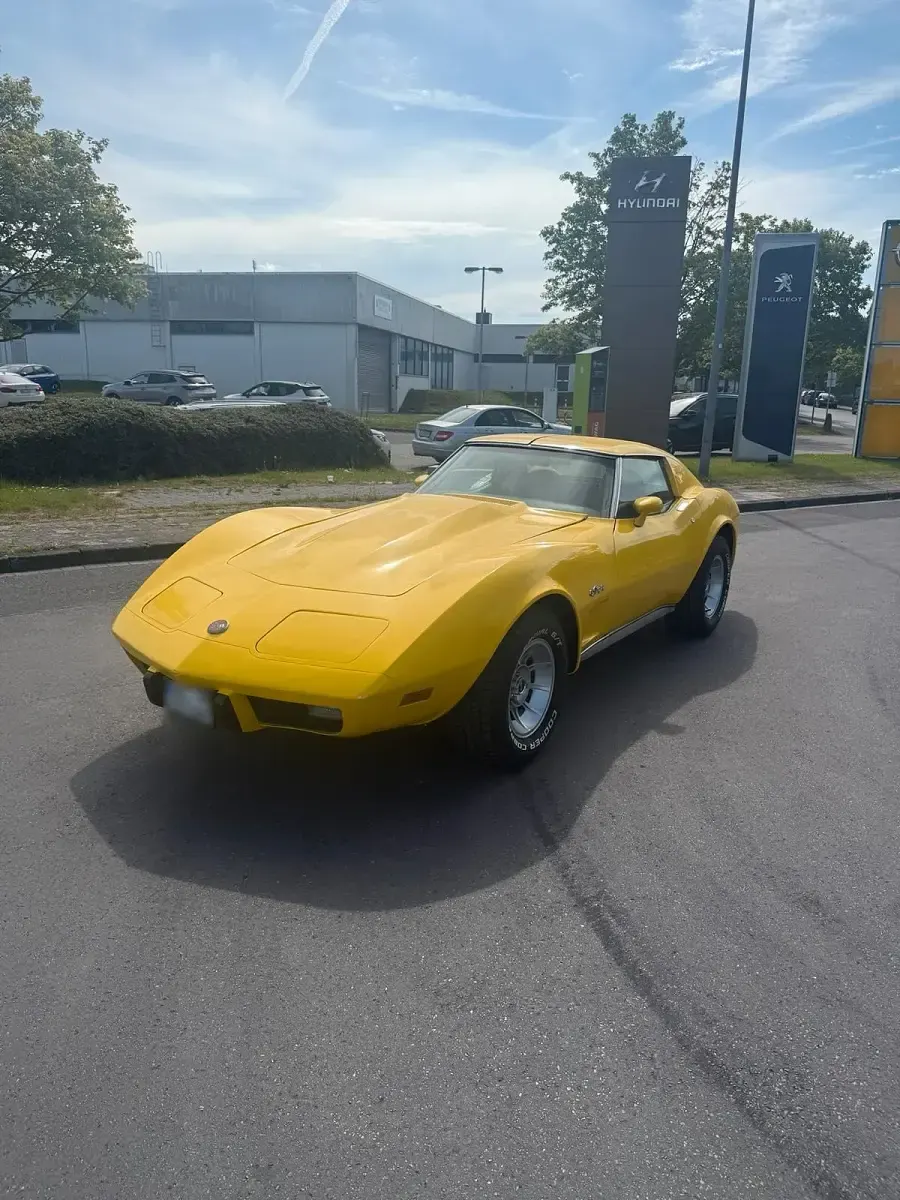 Gebraucht Corvette C3 1976 Gelb Coupé