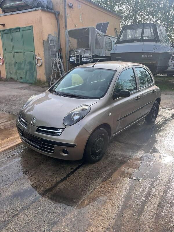 Silber Gebraucht 2007 Nissan Micra City Kleinwagen | 2.950 € (Fairer Preis) - Bild 1/4