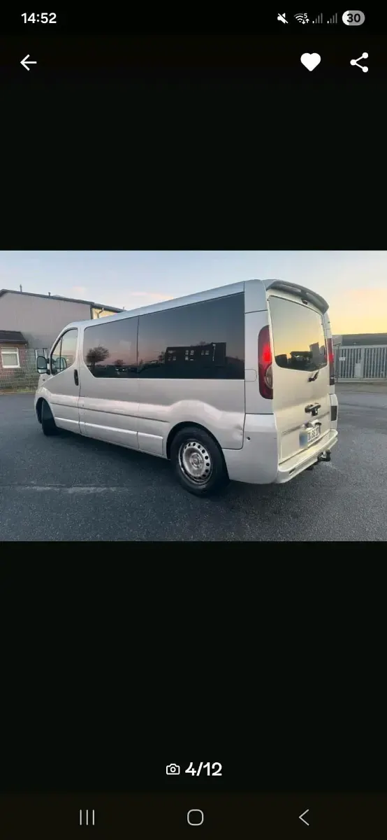 Gebraucht Renault Trafic 180 PS (132 kW) 2008 Silber Van / Kleinbus