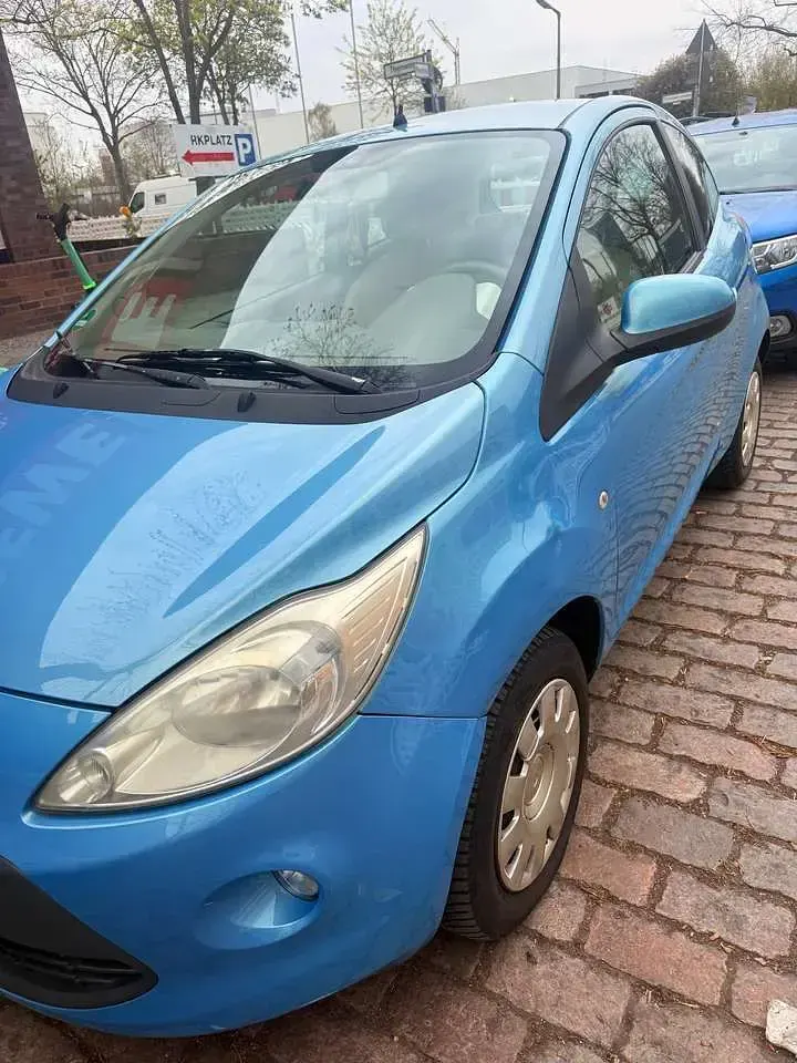 Gebraucht Ford Ka Titanium 69 PS (50 kW) 2009 Blau Kleinwagen