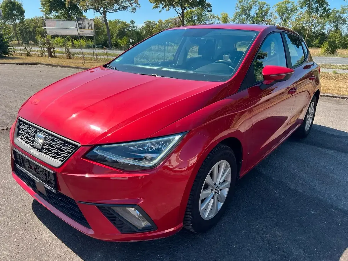 Gebraucht Seat Ibiza Style 95 PS (69 kW) 2020 Rot Kleinwagen