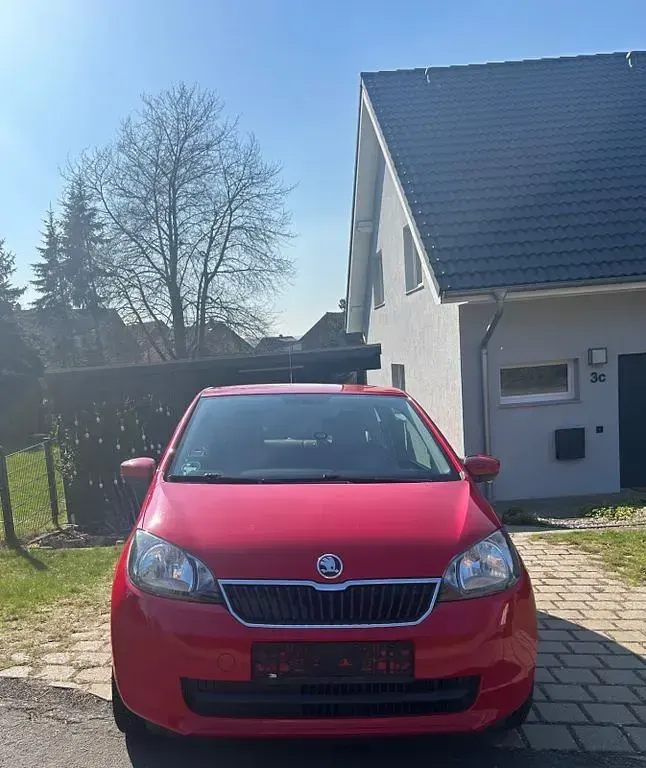 Gebraucht Skoda Citigo Easy 60 PS (44 kW) 2012 Rot Kleinwagen
