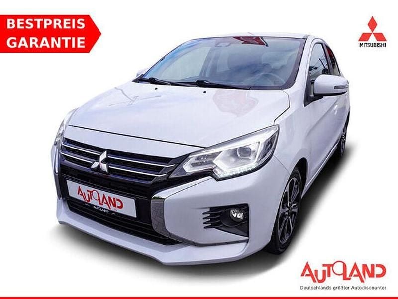 Weiß Gebraucht 2021 Mitsubishi Space Star Top Kleinwagen | 15.950 € (Fairer Preis) - Bild 1/4