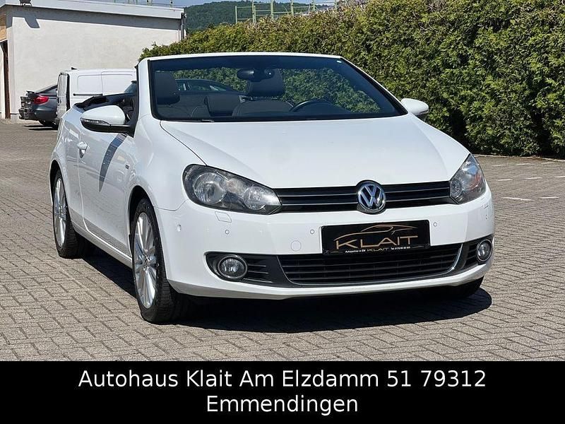 Gebraucht VW Golf Cabriolet Cup 122 PS (89 kW) 2014 Weiß Cabrio