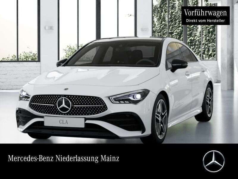 Polarweiß Gebraucht 2025 Mercedes CLA200 AMG Coupé | 39.250 € (Fairer Preis) - Bild 1/4