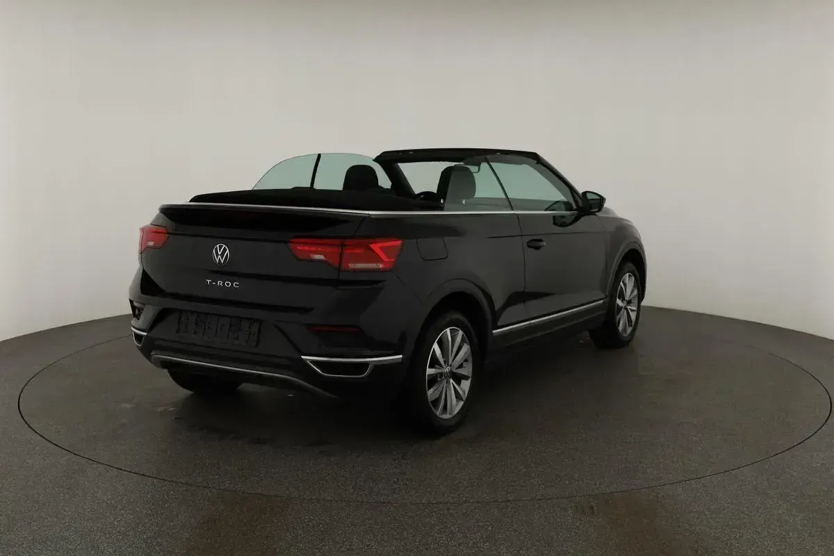 Gebraucht VW T-Roc Cabriolet Style 150 PS (110 kW) 2020 Deep black perleffekt Cabrio