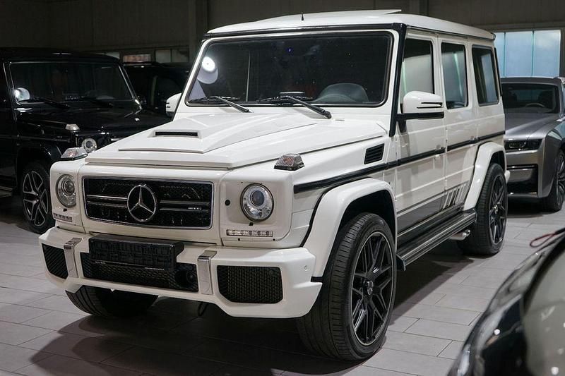Weiß Gebraucht 2014 Mercedes G63 AMG AMG SUV | 52.888 € - Bild 1/4