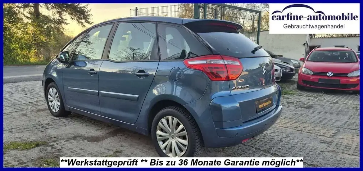 Gebraucht Citroën C4 Picasso Tendance 120 PS (88 kW) 2009 Blau Van / Kleinbus