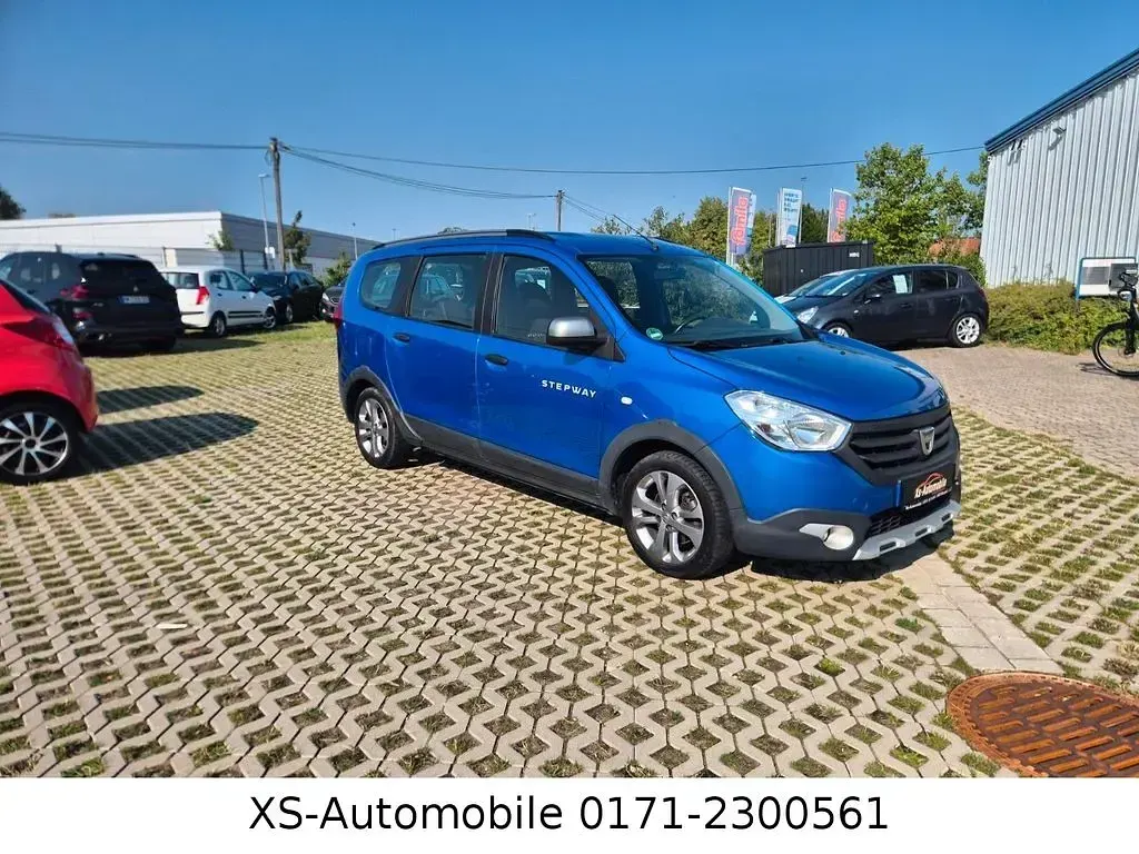 Gebraucht Dacia Lodgy Stepway 116 PS (85 kW) 2015 Blau Van / Kleinbus