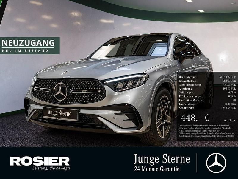 Silber / hightechsilber Gebraucht 2025 Mercedes GLC300 AMG Coupé | 64.571 € (Fairer Preis) - Bild 1/4