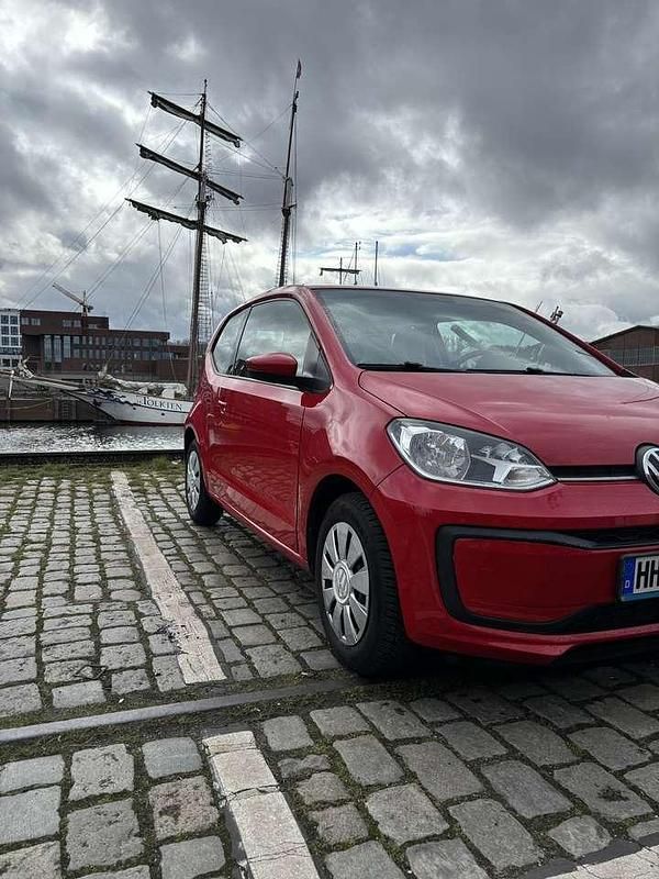 Rot Gebraucht 2018 VW up! move up! Kleinwagen | 3.500 € (Superpreis) - Bild 1/4