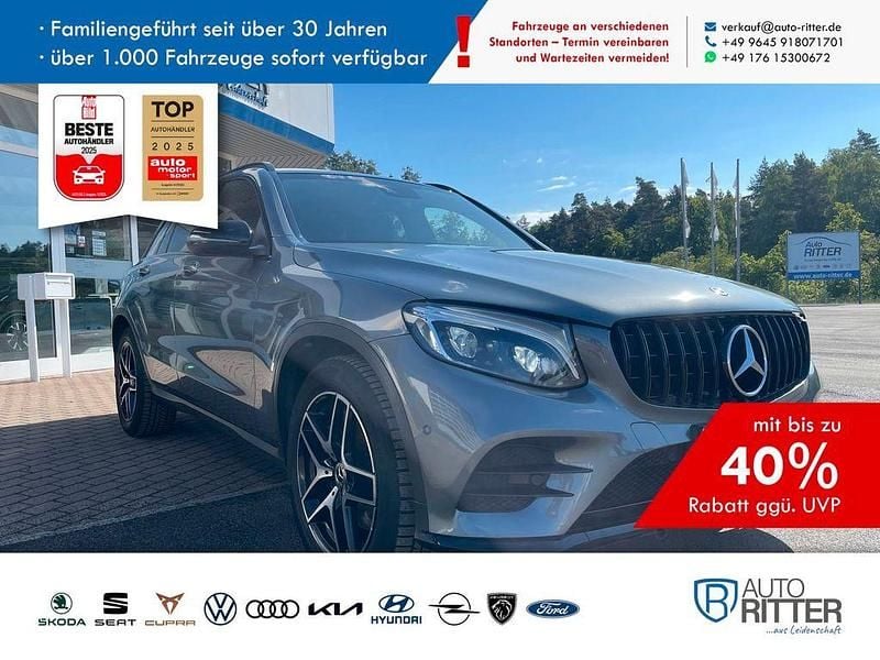 Grau Gebraucht 2018 Mercedes GLC300 Night SUV | 29.990 € (Fairer Preis) - Bild 1/4