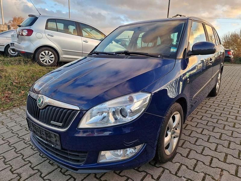 Gebraucht Skoda Fabia GreenLine 75 PS (55 kW) 2012 Pacificblau Kleinwagen