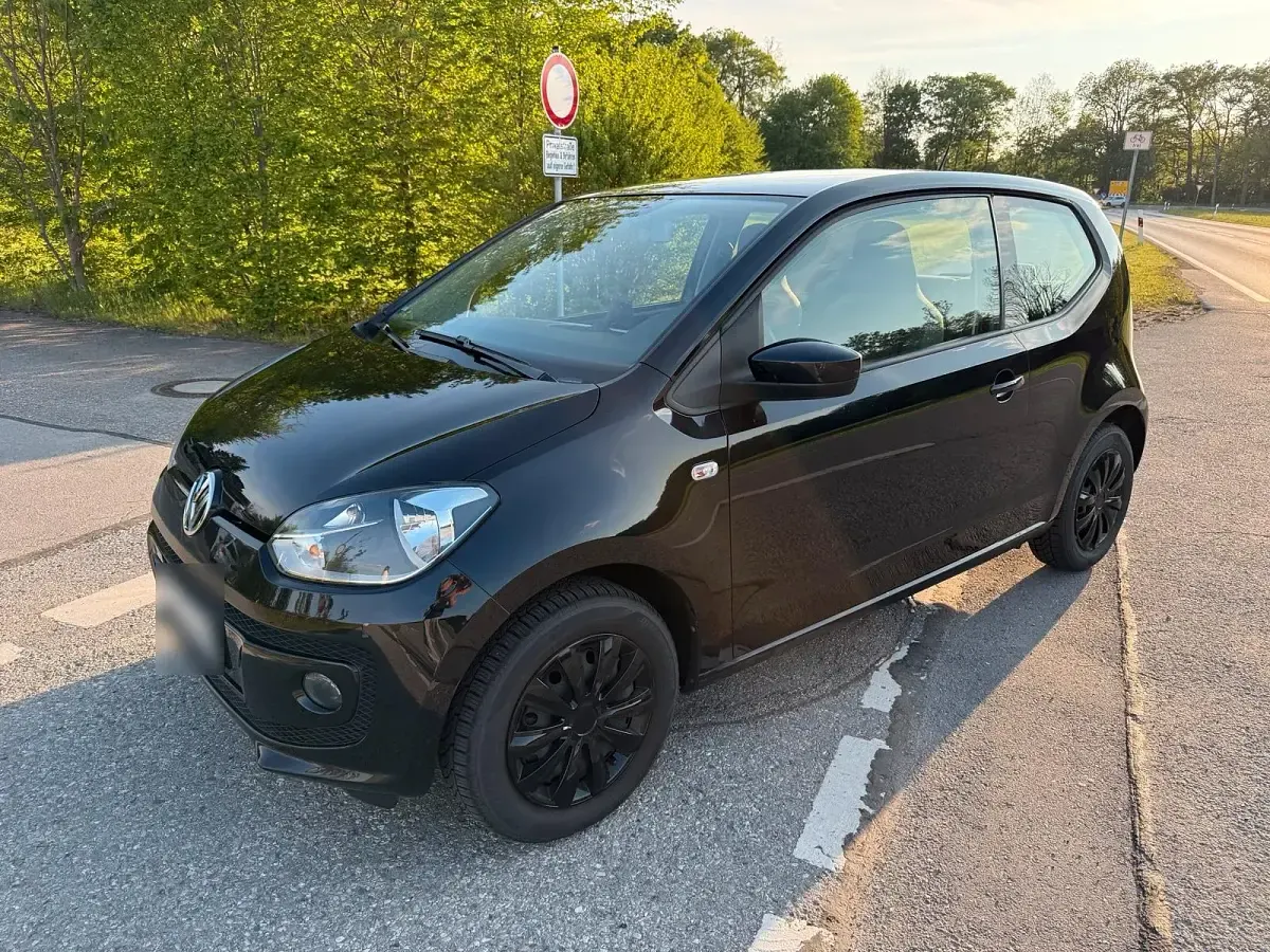Gebraucht VW up! 60 PS (44 kW) 2013 Schwarz Kleinwagen
