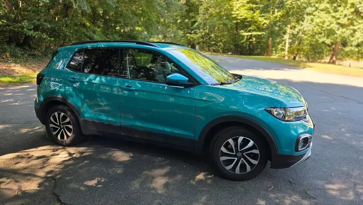 Gebraucht VW T-Cross Active 95 PS (69 kW) 2021 Blau SUV