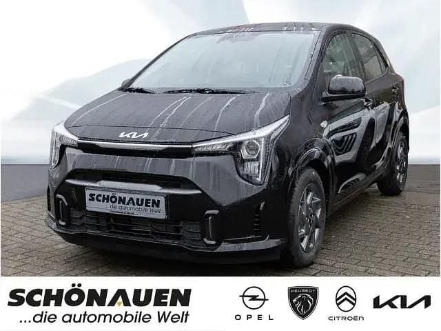 Aurora schwarz metallic Neu 2024 Kia Picanto Vision Kleinwagen | 15.950 € (Fairer Preis) - Bild 1/4
