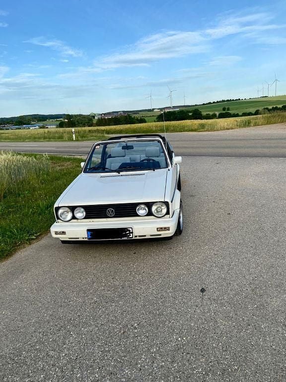 Gebraucht VW Golf Cabriolet Karmann 95 PS (69 kW) 1988 Weiß Cabrio