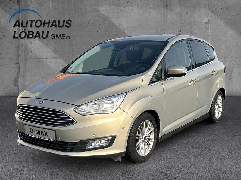 Gebraucht Ford C-MAX Titanium 125 PS (91 kW) 2018 Silber Van / Kleinbus