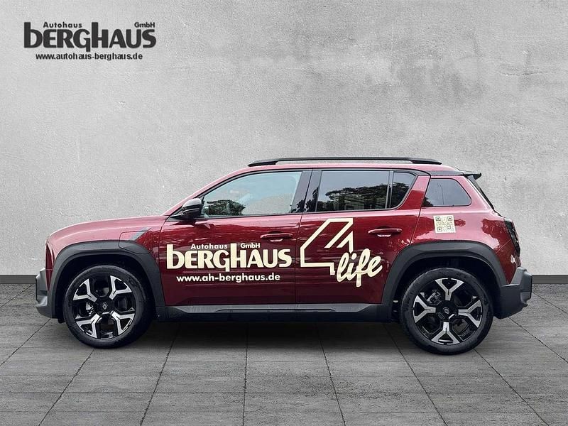 Gebraucht Renault 4 E-Tech Komfort 110 kW (150 PS) 2025 Karmesinrot, schwarzes dach SUV