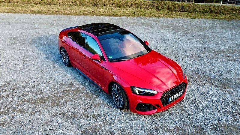 Rot Gebraucht 2021 Audi RS5 Ambiente Limousine | 65.000 € (Fairer Preis) - Bild 1/4