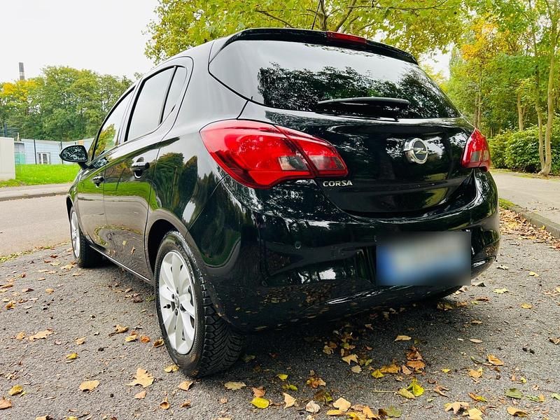Gebraucht Opel Corsa Edition 90 PS (66 kW) 2017 Schwarz Kleinwagen