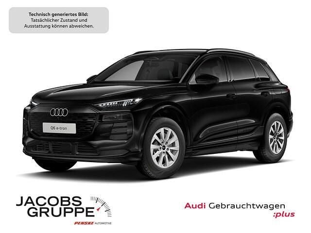 Mythosschwarz metallic Gebraucht 2025 Audi Q6 e-tron Ambiente SUV | 54.970 € (Superpreis) - Bild 1/4