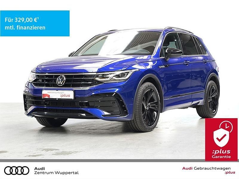 Blau Gebraucht 2022 VW Tiguan R-line SUV | 24.899 € (Superpreis) - Bild 1/4
