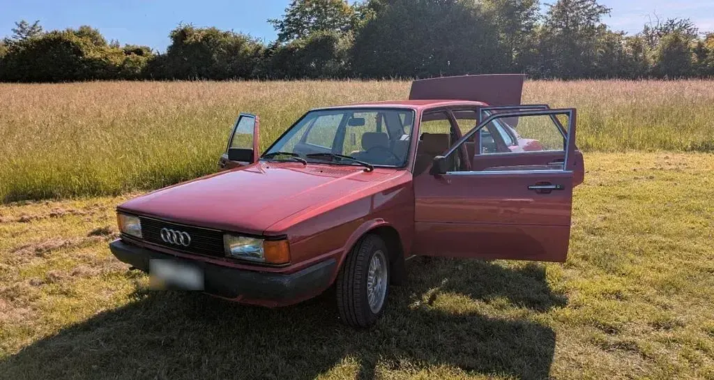 Gebraucht Audi 80 75 PS (55 kW) 1982 Rot Limousine