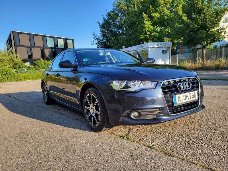 Blau Gebraucht 2013 Audi A6 Limousine | 9.900 € (Fairer Preis) - Bild 1/4