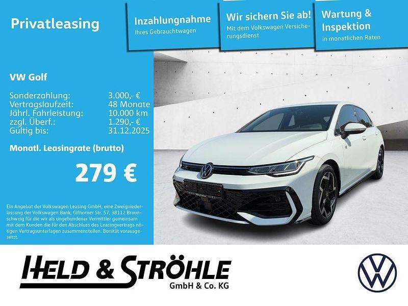 Pure white Neu 2025 VW Golf VIII R-line Limousine | 33.899 € (Etwas zu teuer) - Bild 1/3
