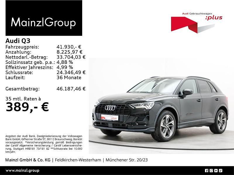 Gebraucht Audi Q3 Advanced 150 PS (110 kW) 2025 Schwarz SUV