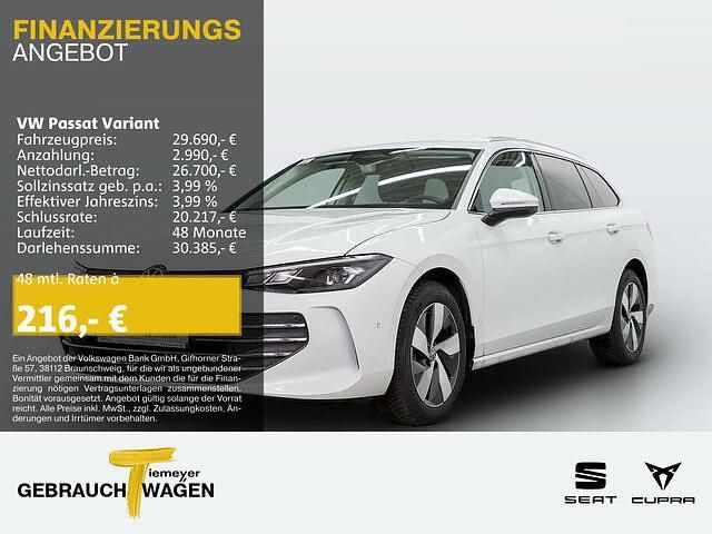 Gebraucht VW Passat Business 150 PS (110 kW) 2024 Weiß Kombi