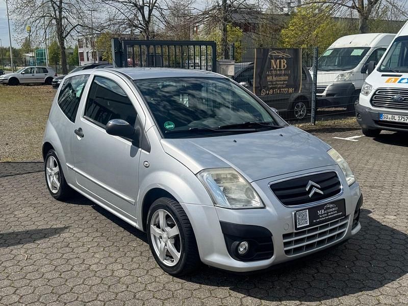 Gebraucht Citroën C2 Start 88 PS (64 kW) 2009 Grau Kleinwagen