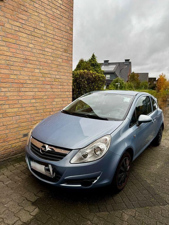 Blau Gebraucht 2009 Opel Corsa Limousine | 999 € (Superpreis) - Bild 1/4