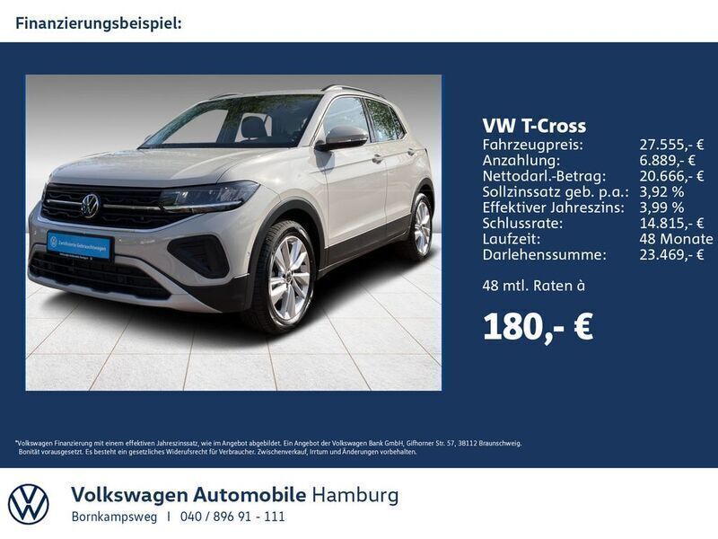 Othercolor Gebraucht 2024 VW T-Cross Life SUV | 27.555 € (Etwas zu teuer) - Bild 1/3