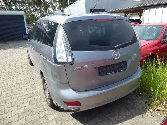 Gebraucht Mazda 5 Active 116 PS (85 kW) 2010 Silber Van / Kleinbus