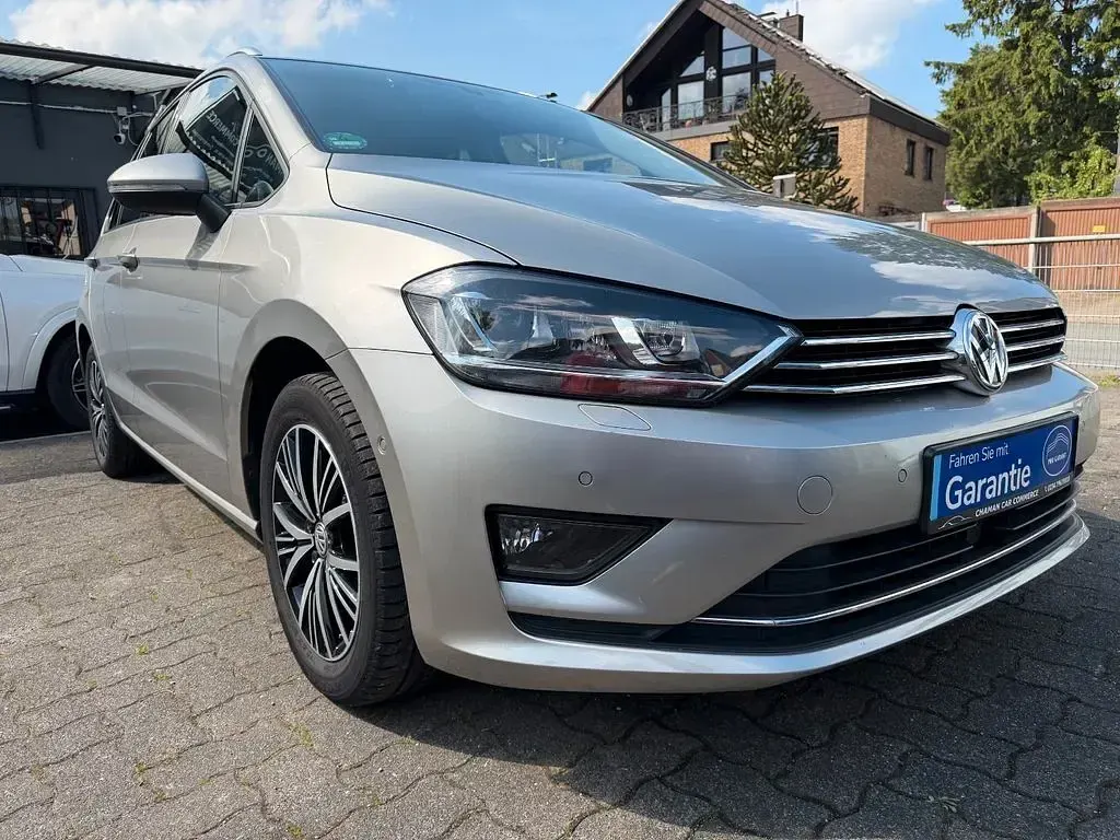 Gebraucht VW Golf Sportsvan Allstar 110 PS (80 kW) 2016 Silber Van / Kleinbus