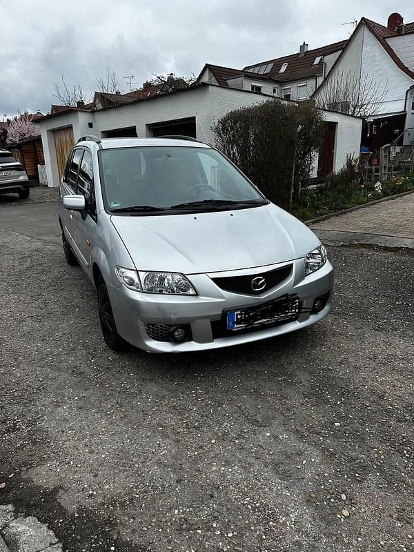 Gebraucht Mazda Premacy 131 PS (96 kW) 2004 Silber Van / Kleinbus