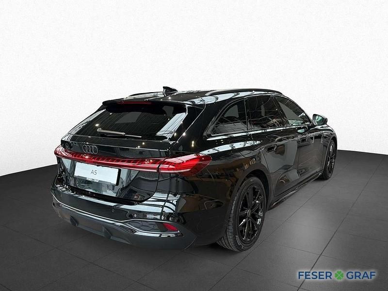 Neu Audi A5 S-Line 204 PS (150 kW) 2025 Schwarz (mythosschwarz metallic) Kombi