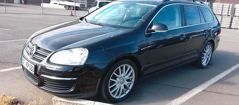 Schwarz Gebraucht 2008 VW Golf VI Kombi | 2.950 € (Superpreis) - Bild 1/4