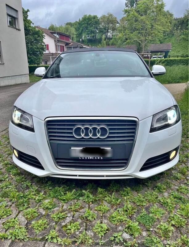 Weiß Gebraucht 2009 Audi A3 Cabriolet Cabrio | 4.500 € (Guter Preis) - Bild 1/4