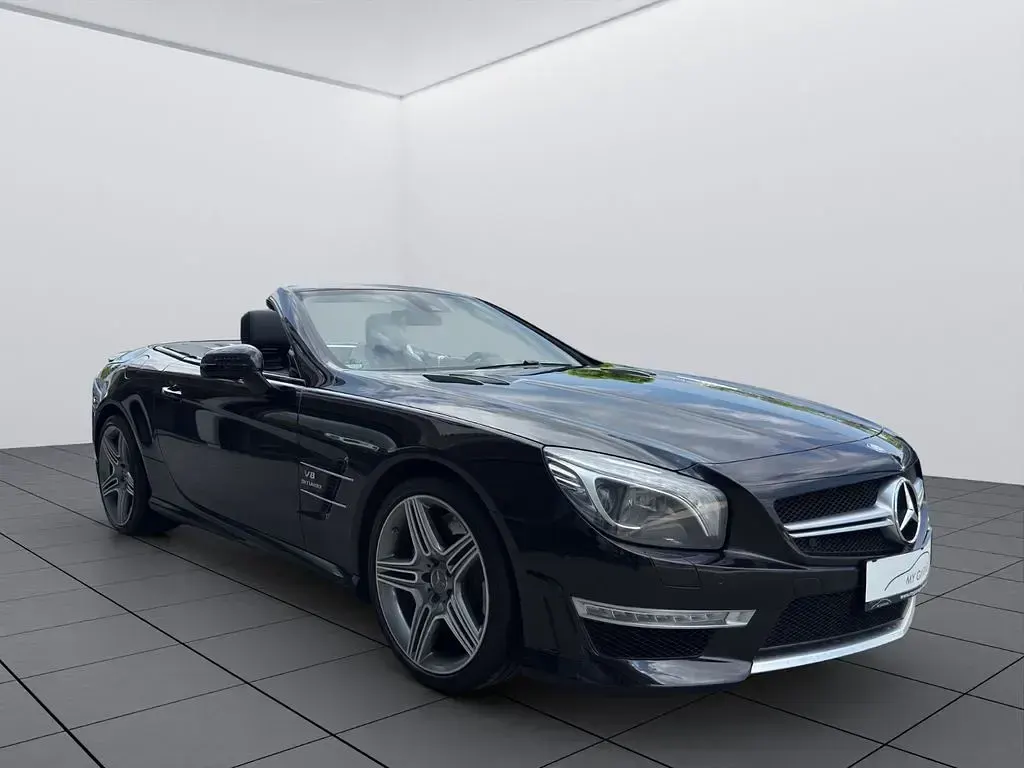 Gebraucht Mercedes SL63 AMG AMG 537 PS (394 kW) 2013 Schwarz Cabrio