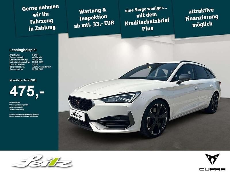 Candy weiss Gebraucht 2023 Seat Leon 4Drive Kombi | 31.748 € (Fairer Preis) - Bild 1/3