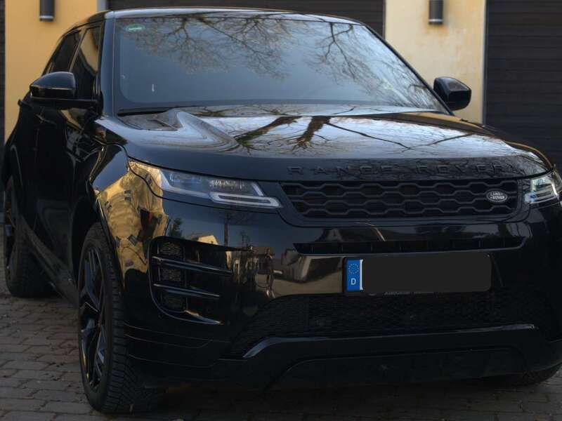 Schwarz Gebraucht 2020 Land Rover Range Rover evoque SE Dynamic SUV | 33.800 € (Etwas zu teuer) - Bild 1/4