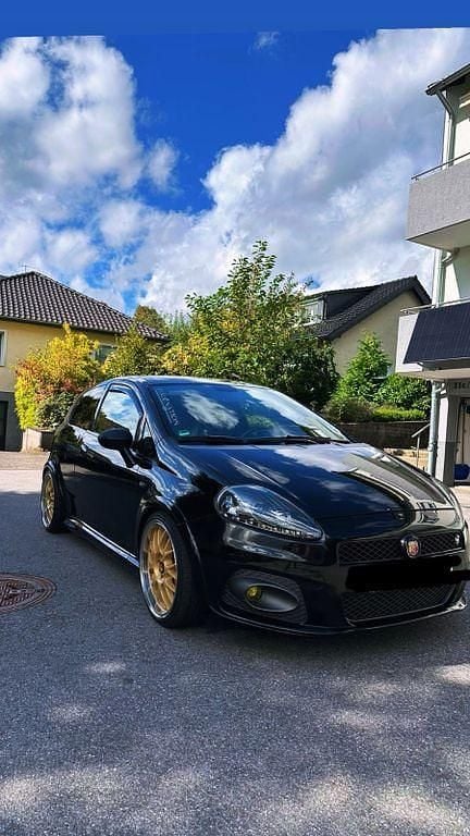 Schwarz Gebraucht 2008 Abarth Grande Punto Kleinwagen | 12.999 € - Bild 1/4