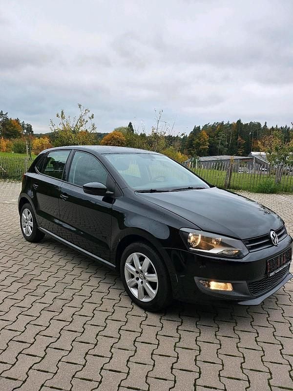 Gebraucht VW Polo Highline 90 PS (66 kW) 2010 Schwarz Kleinwagen