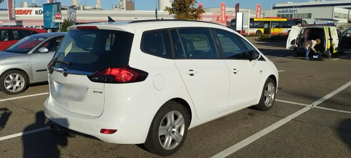 Gebraucht Opel Zafira 136 PS (100 kW) 2014 Weiß Van / Kleinbus